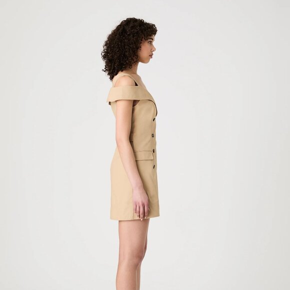 Lightweight Trench Mini Dress – Size 4 (NWT) - Picture 5 of 8